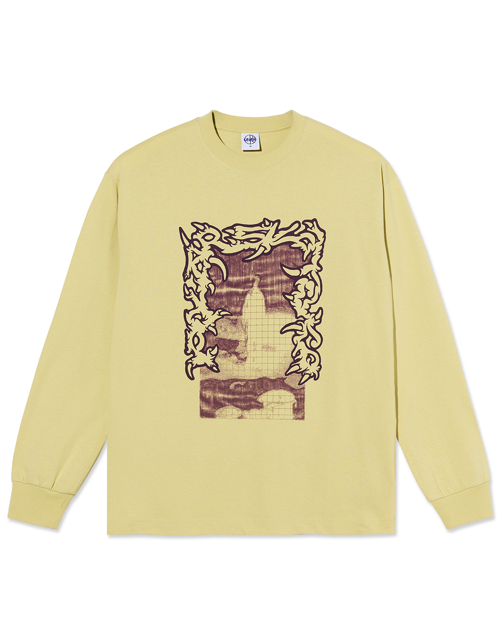 Long Sleeve Tee Passing Resemblance - Mignonette - Polar Skate Co