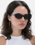 Naomi Sunglasses - Black by Lu Goldie
