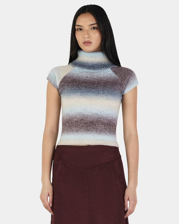 Lucilla Skivvy Tee - Cocoa Gradient - Ownley