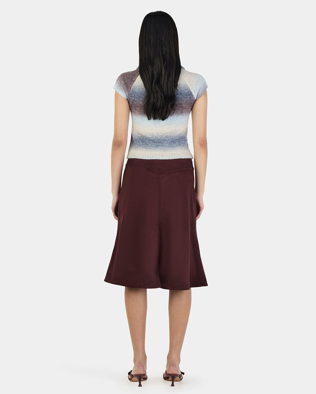 Lucilla Skivvy Tee - Cocoa Gradient - Ownley