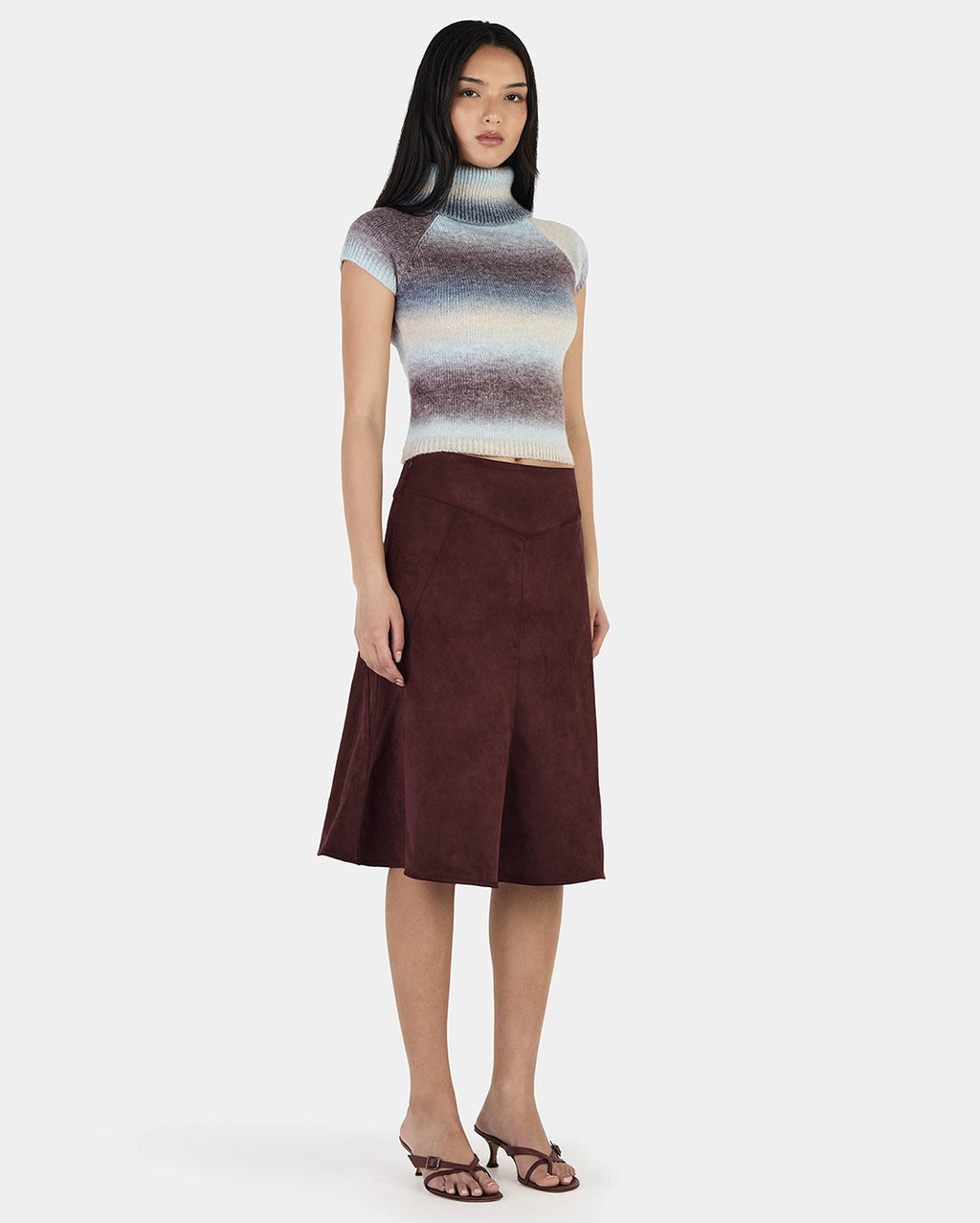 Lucilla Skivvy Tee - Cocoa Gradient - Ownley