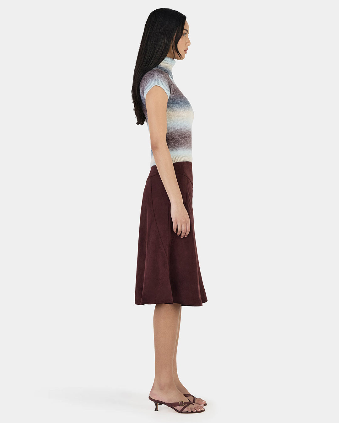 Lucilla Skivvy Tee - Cocoa Gradient - Ownley
