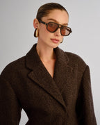 The Banks Sunglasses - Dark Chocolate - Luv Lou