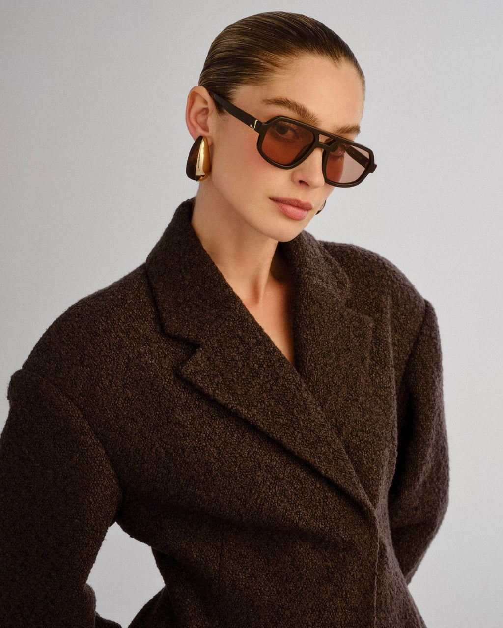 The Banks Sunglasses - Dark Chocolate - Luv Lou