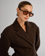 The Banks Sunglasses - Dark Chocolate - Luv Lou