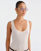 The Carter Sunglasses - Light Gold - Luv Lou