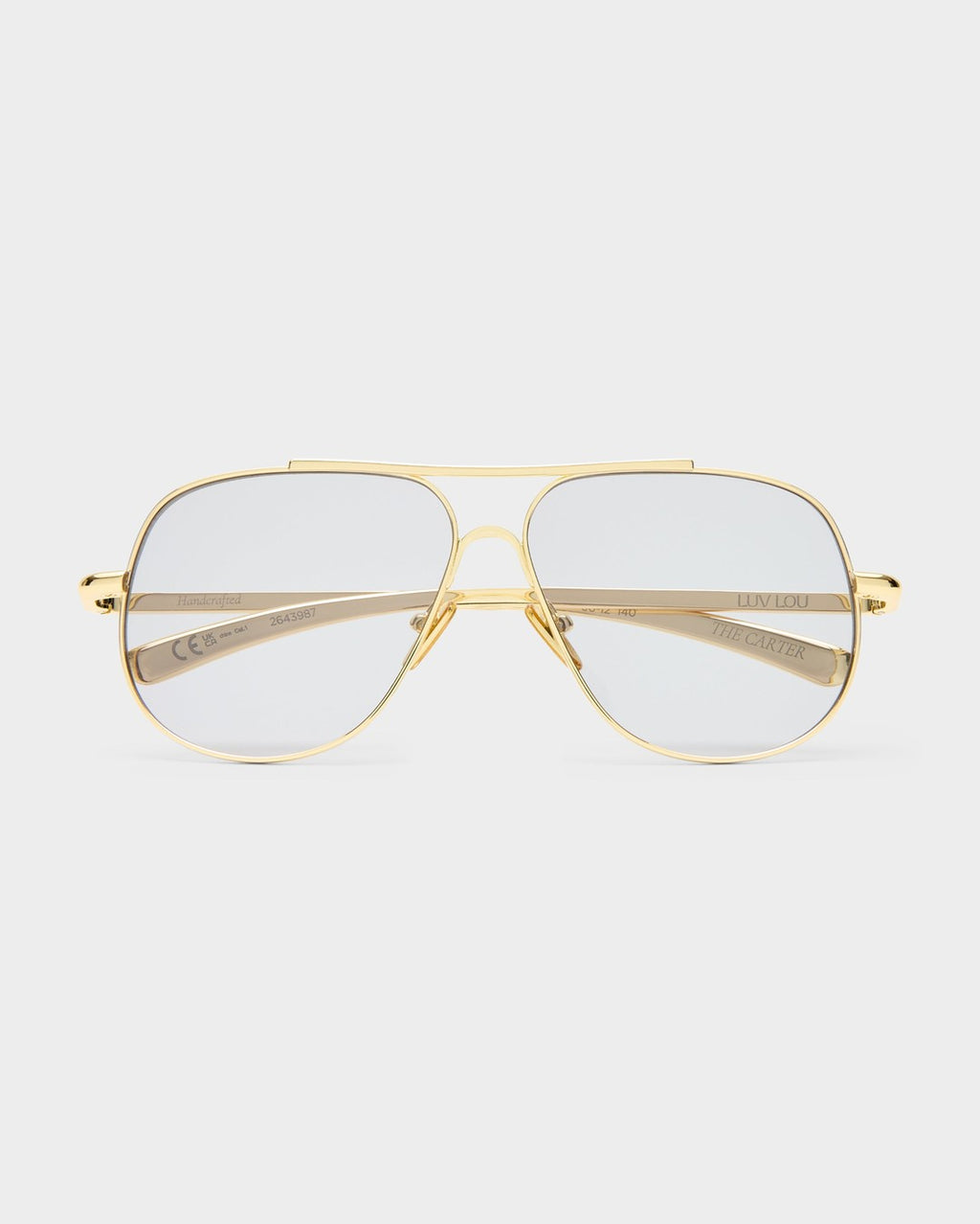 The Carter Sunglasses - Light Gold - Luv Lou
