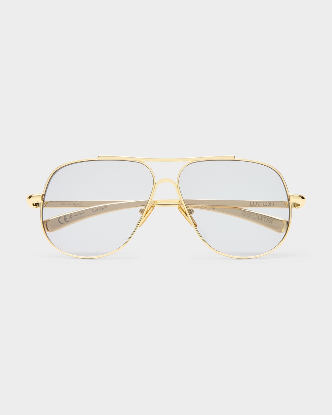 The Carter Sunglasses - Light Gold - Luv Lou