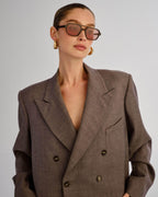 The Dusty Sunglasses - Dark Chocolate - Luv Lou