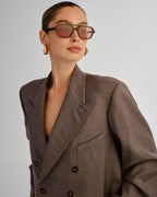 The Dusty Sunglasses - Dark Chocolate - Luv Lou