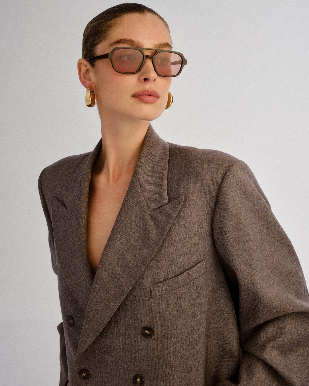 The Dusty Sunglasses - Dark Chocolate - Luv Lou