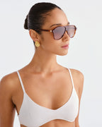 The Eve Sunglasses - Maple Tort - Luv Lou