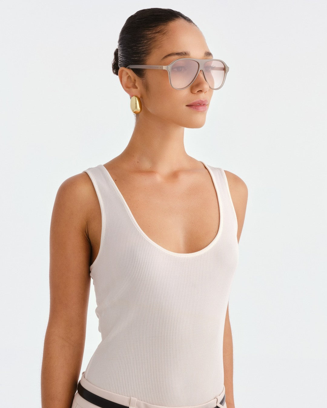 The Eve Sunglasses - Milky Eucalyptus - Luv Lou