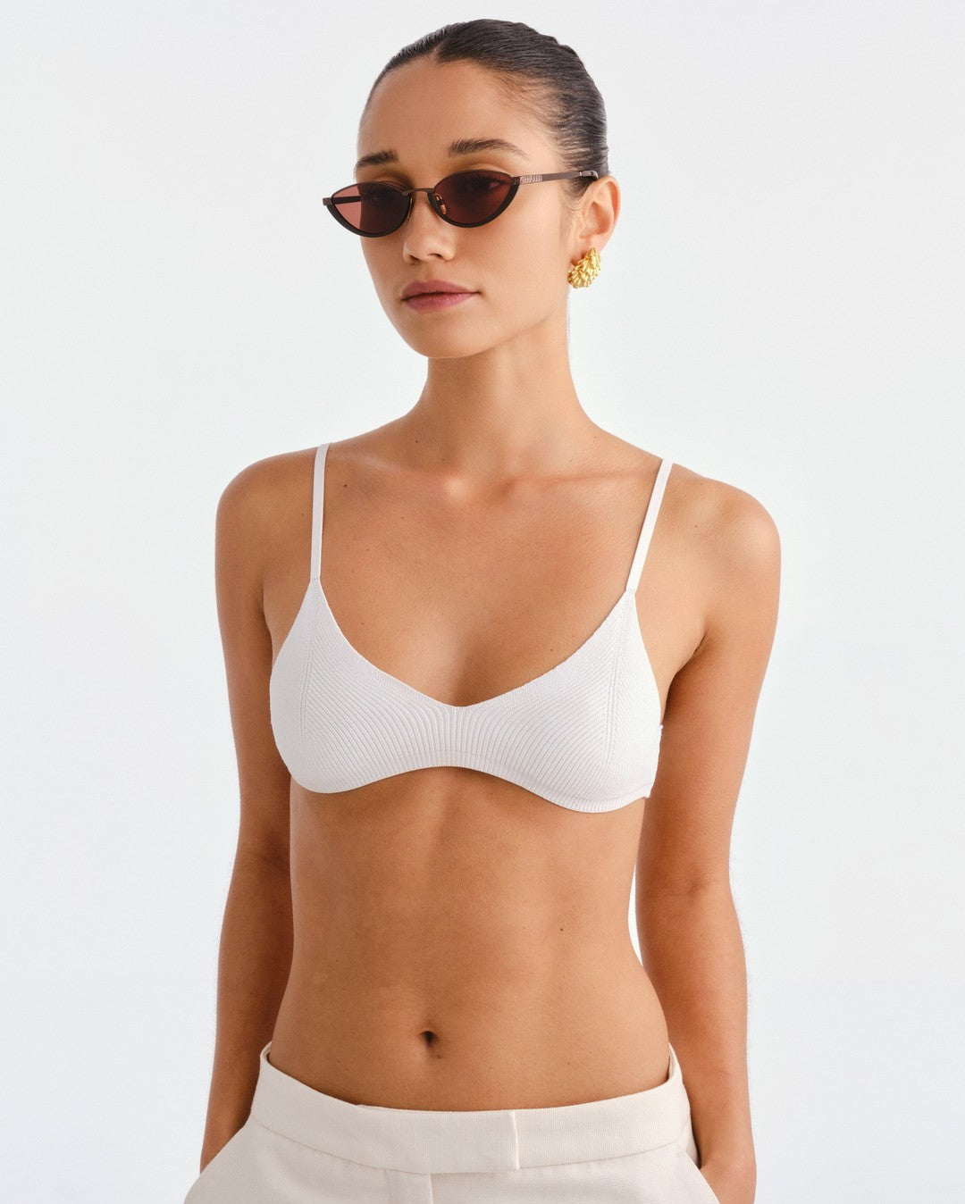 The Lia Sunglasses - Bronze - Luv Lou