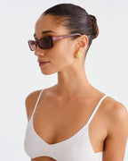 The Suki Sunglasses - Maple Tort - Luv Lou