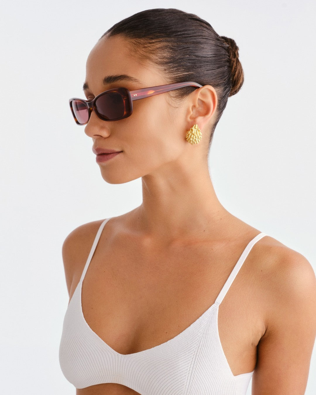 The Suki Sunglasses - Maple Tort - Luv Lou