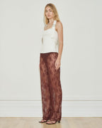 Lace Pant - Chocolate - Maison Essentiele