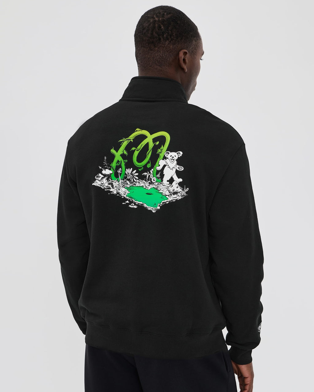 Grateful Dead Collegiate Sweatshirt by Malbon - view 4