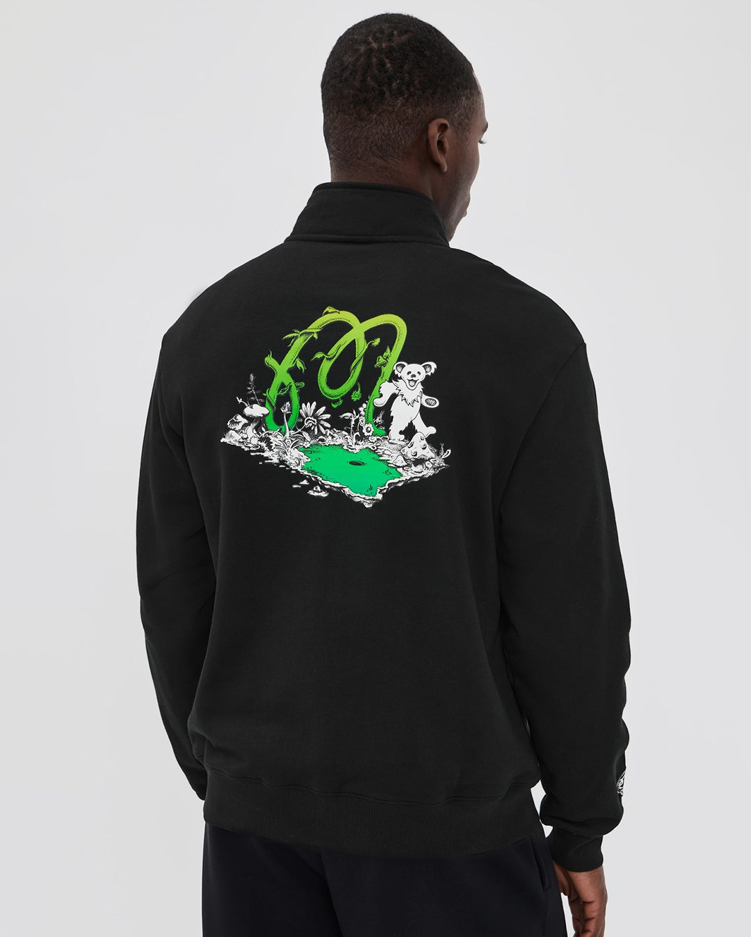 Grateful Dead Collegiate Sweatshirt by Malbon - view 4