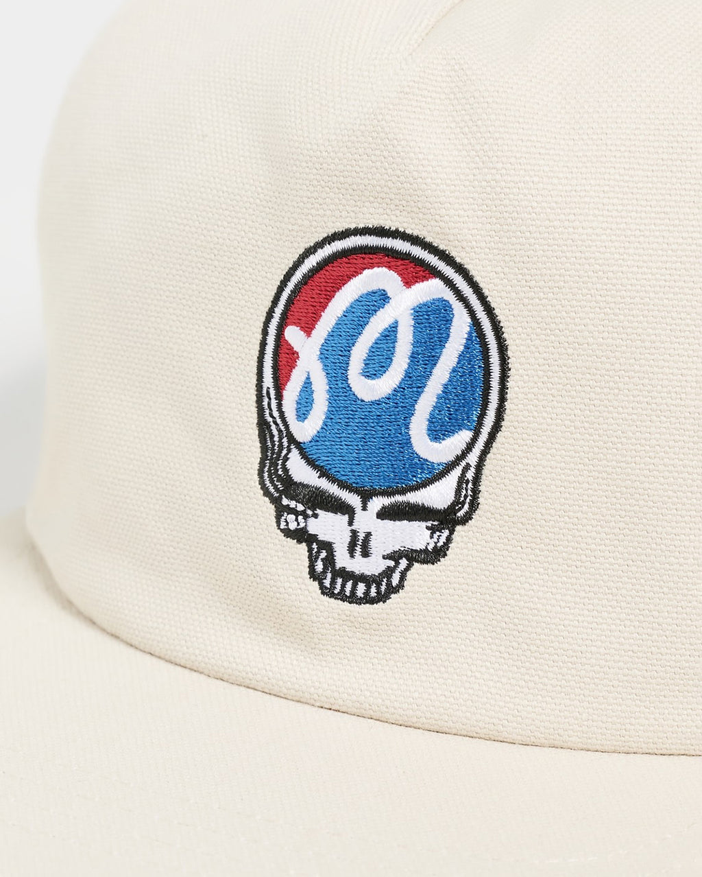 Grateful Dead Stealie Snapback - Rainy Day by Malbon - view 3