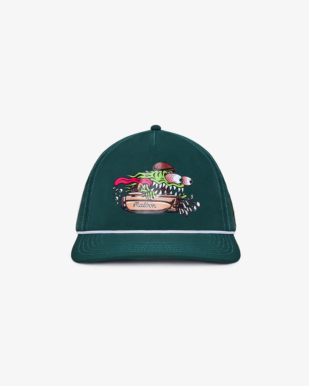 Santa Cruz Rope Hat - Malbon Green - Malbon