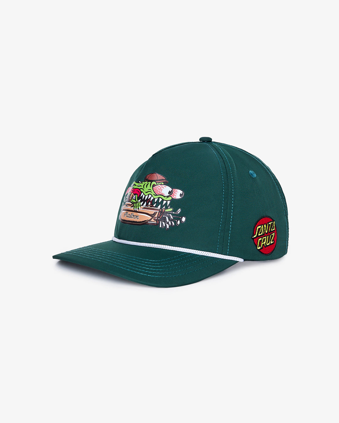 Santa Cruz Rope Hat - Malbon Green - Malbon