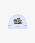 Santa Cruz Rope Hat - White - Malbon