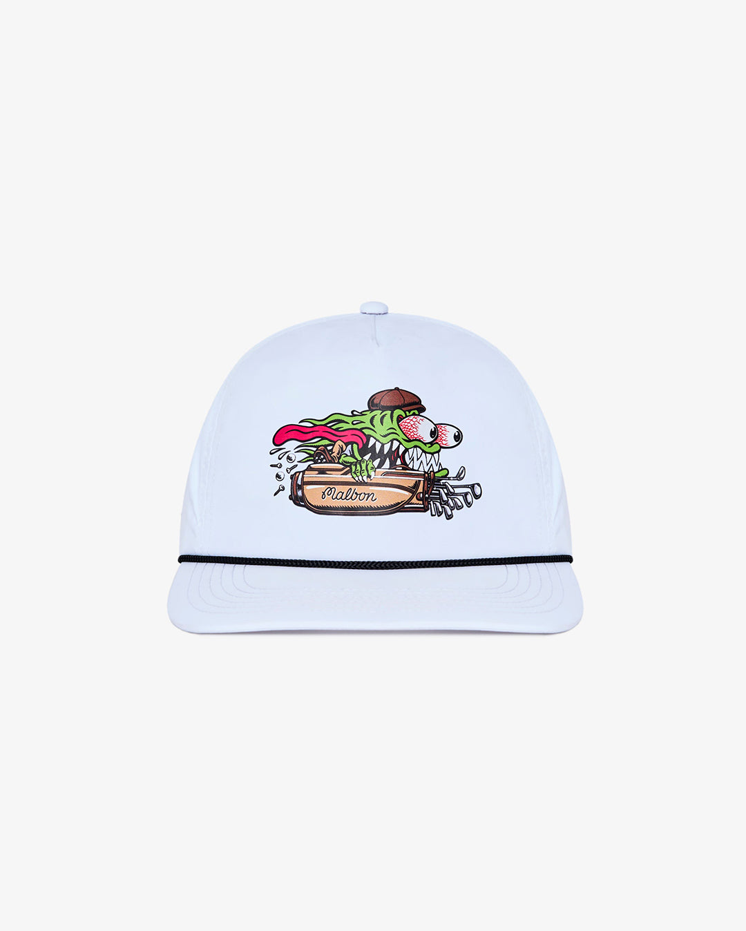 Santa Cruz Rope Hat - White - Malbon