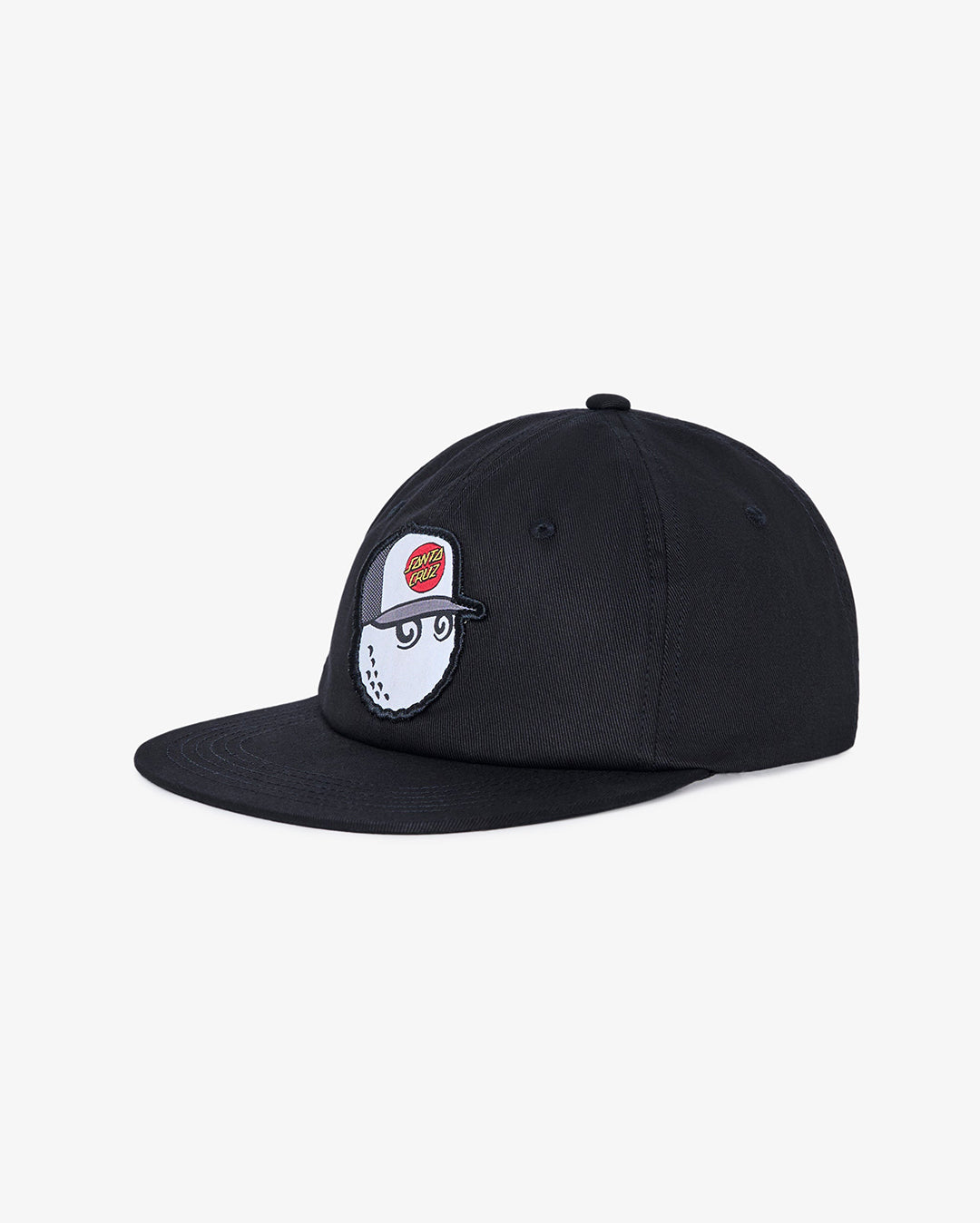 Santa Cruz Snapback - Black - Malbon