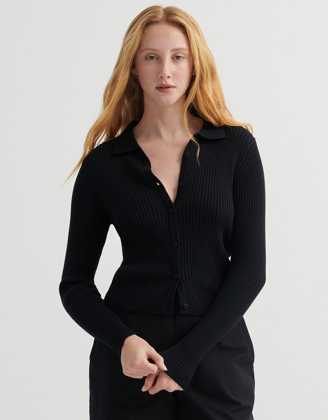 Manuscript Top - Black by Kowtow - view 2