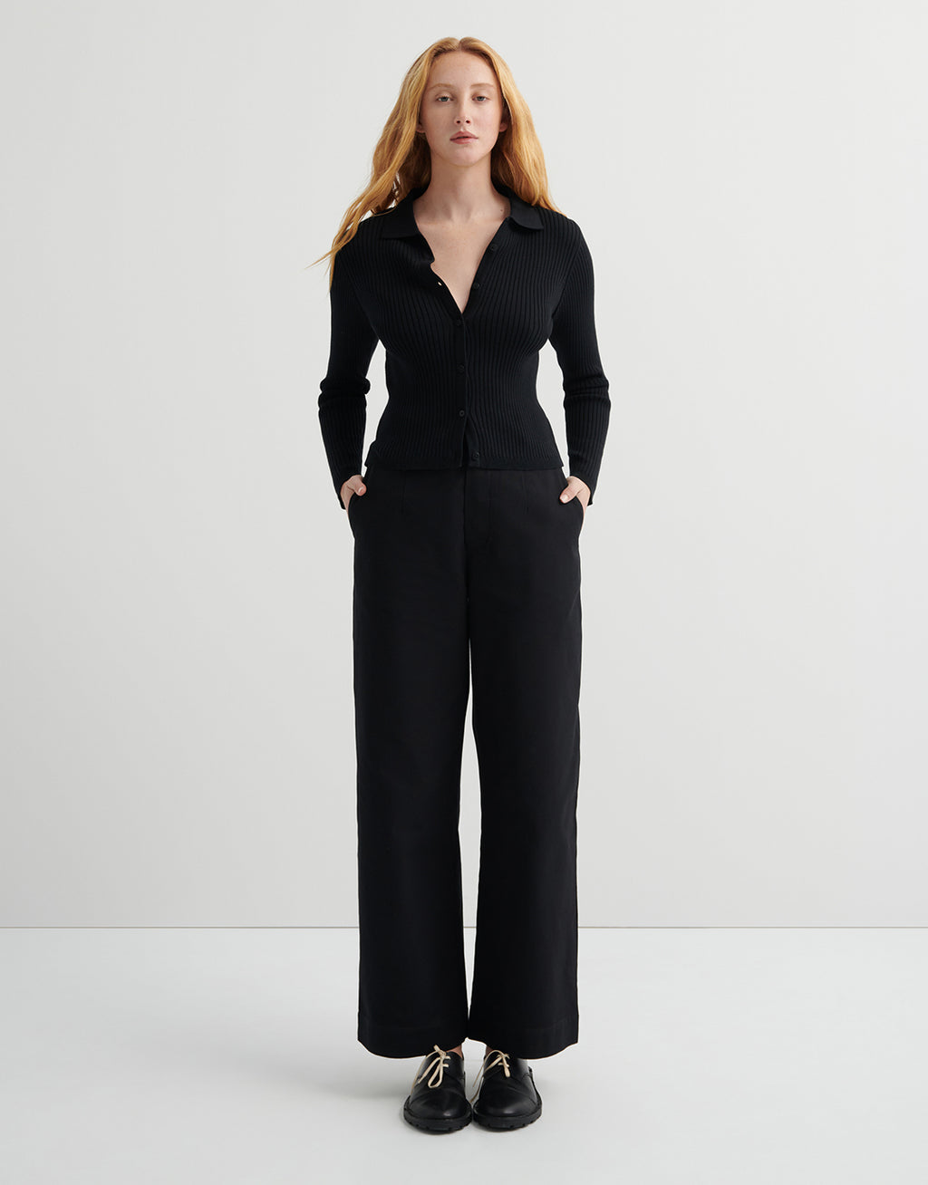 Manuscript Top - Black by Kowtow - view 5