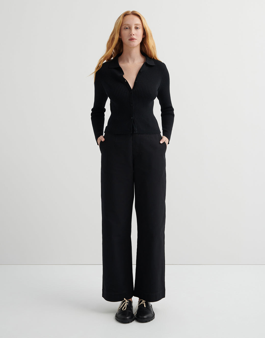 Manuscript Top - Black by Kowtow - view 5