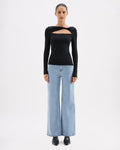 Mara Top - Black - Nude Lucy
