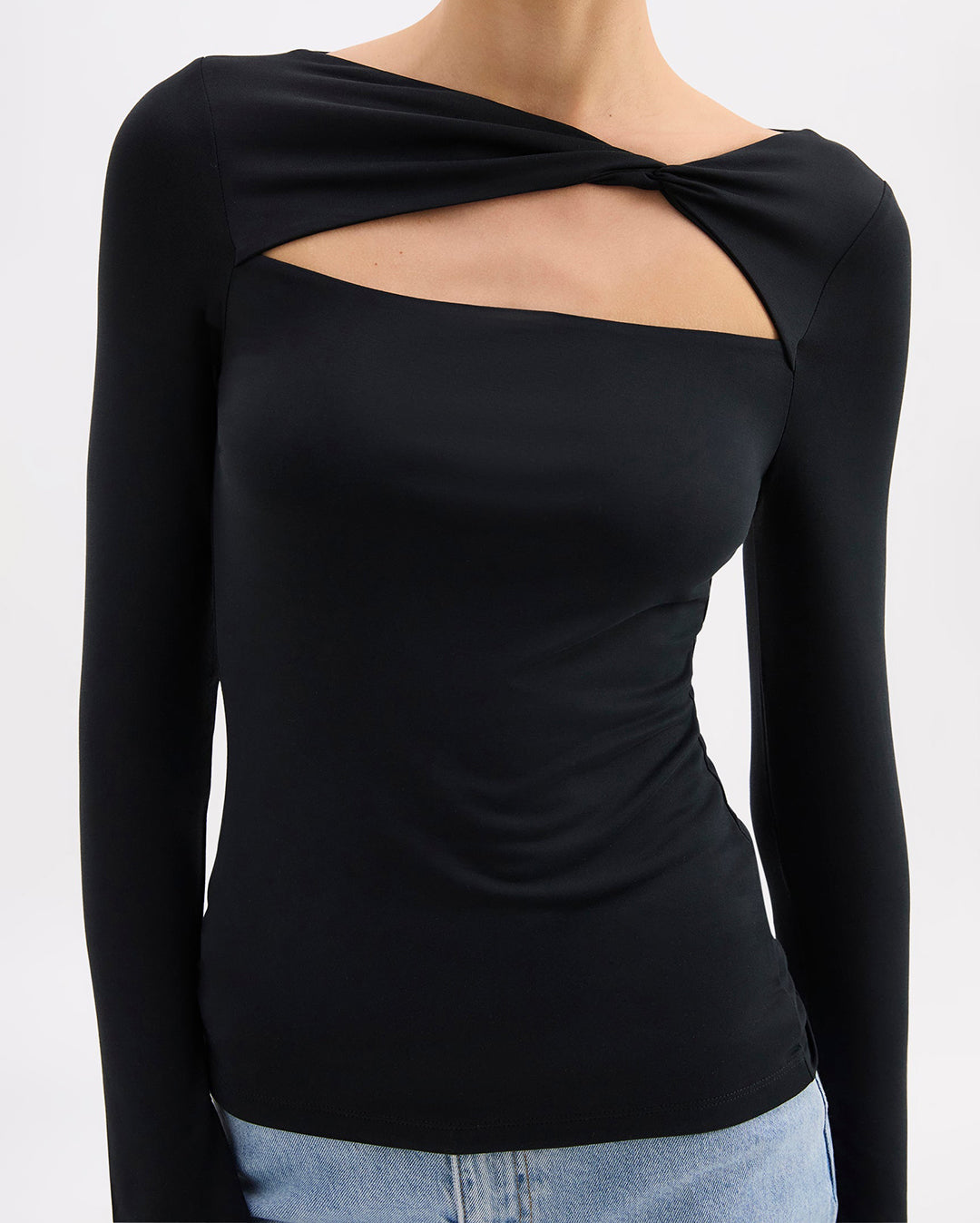 Mara Top - Black - Nude Lucy