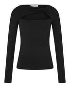 Mara Top - Black - Nude Lucy