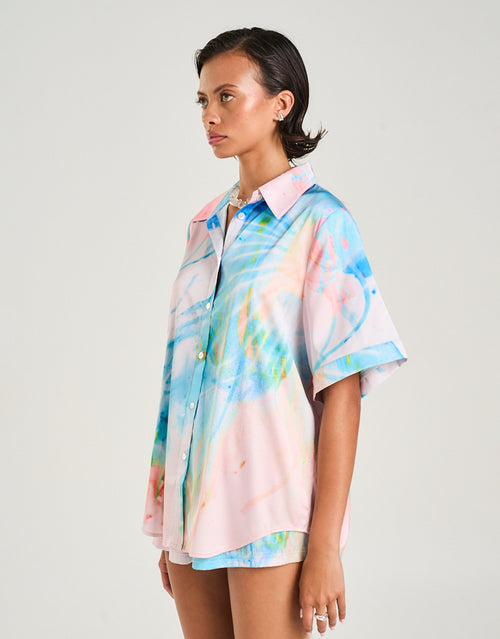 Button Up Shirt - Meduse Phase by Summi Summi - view 2