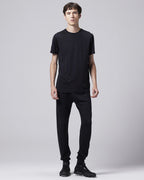 Merino Wool Underwear Half-Sleeve T-Shirt - Black - Taion