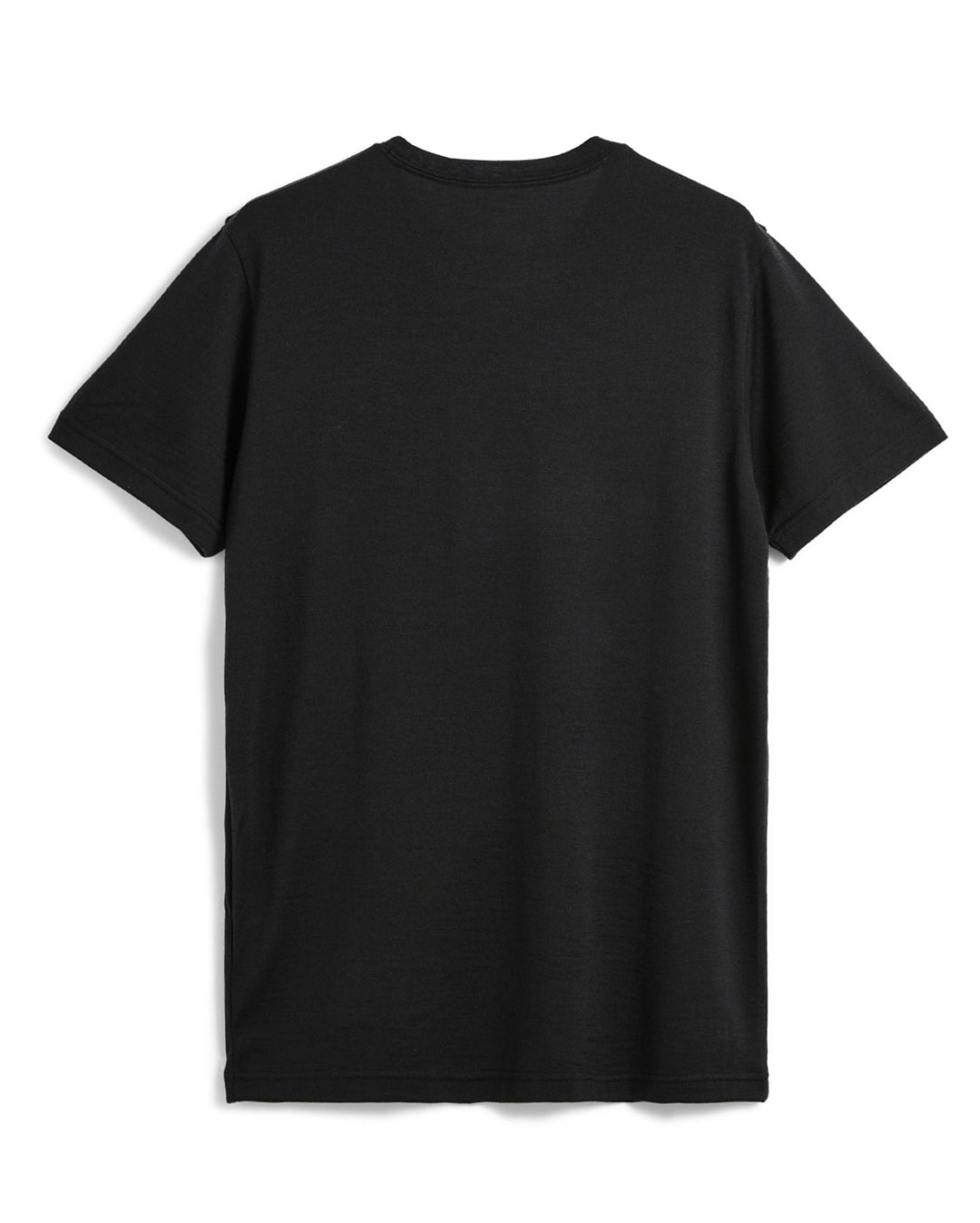 Merino Wool Underwear Half-Sleeve T-Shirt - Black - Taion