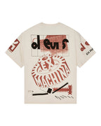 Merz Oversized Tee - Dirty White - Deus Ex Machina