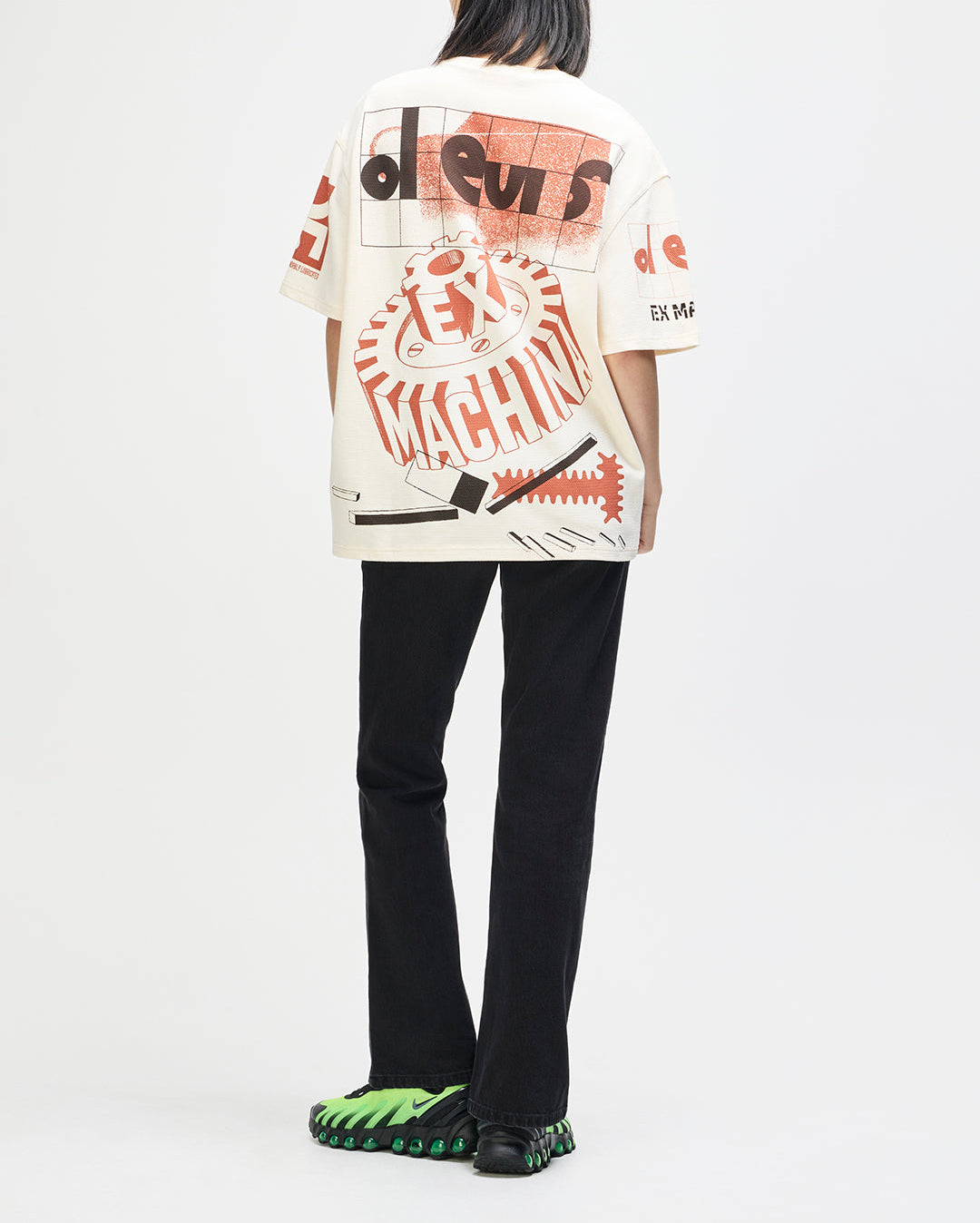 Merz Oversized Tee - Dirty White - Deus Ex Machina