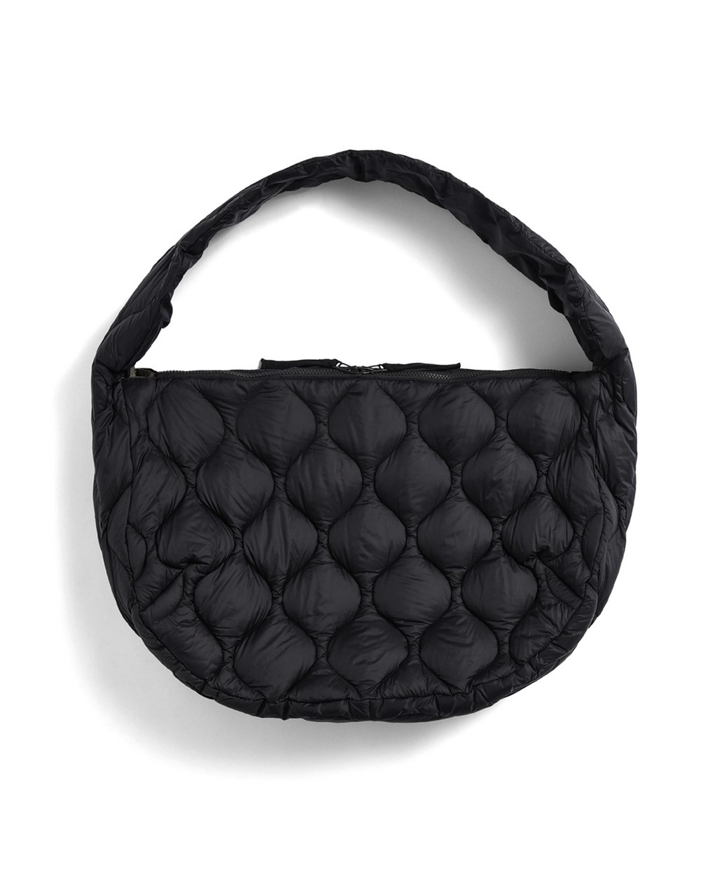 Military Banana Shoulder Down Bag L - Black - Taion