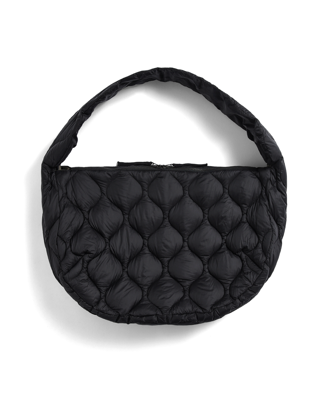 Military Banana Shoulder Down Bag L - Black - Taion