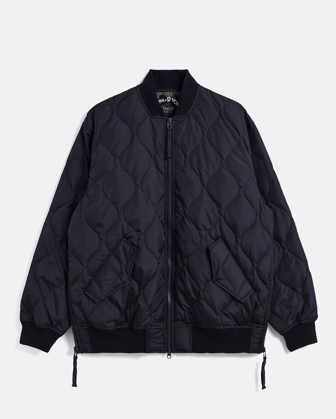 Military MA-1 Type Down Jacket - Black - Taion
