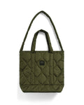 Military Zip Top Tote Down Bag M - D.Olive - Taion