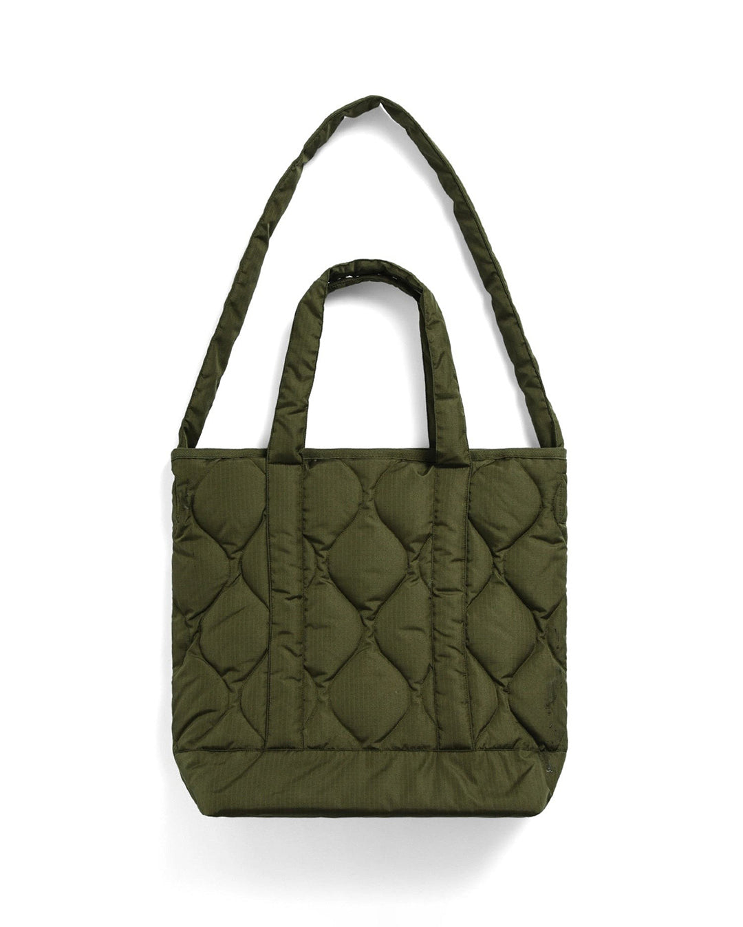 Military Zip Top Tote Down Bag M - D.Olive - Taion