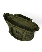 Military Zip Top Tote Down Bag M - D.Olive - Taion