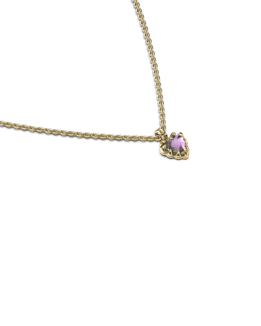 Mini Love Claw Necklace - Mystic Quartz / Gold - Stolen Girlfriends Club