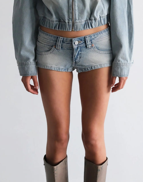 00 Super Low Rise Mini Shorts - Stella by Abrand