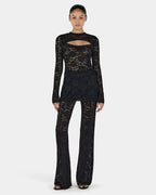 Misha Long Sleeve Top - Black - Ownley