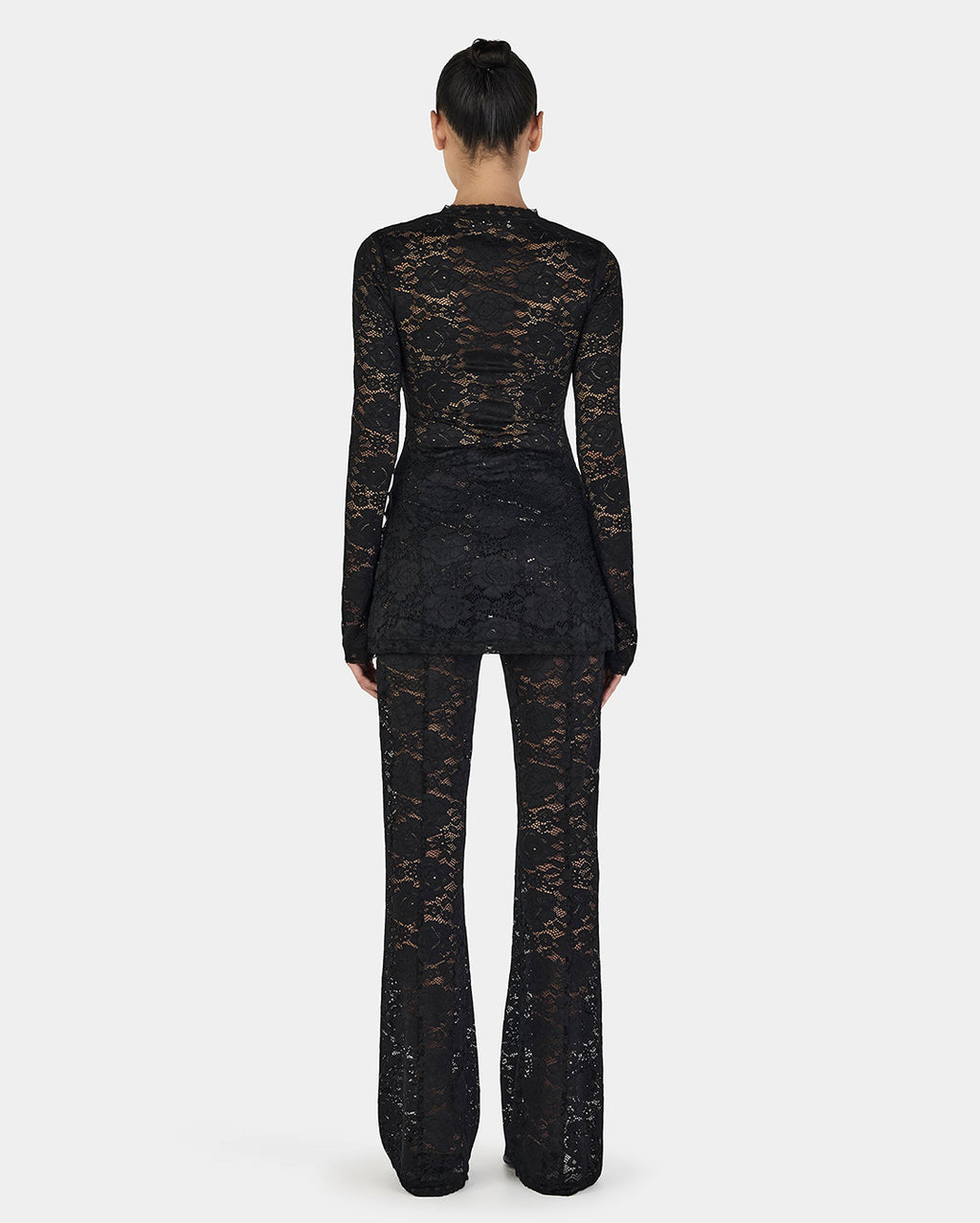 Misha Long Sleeve Top - Black - Ownley